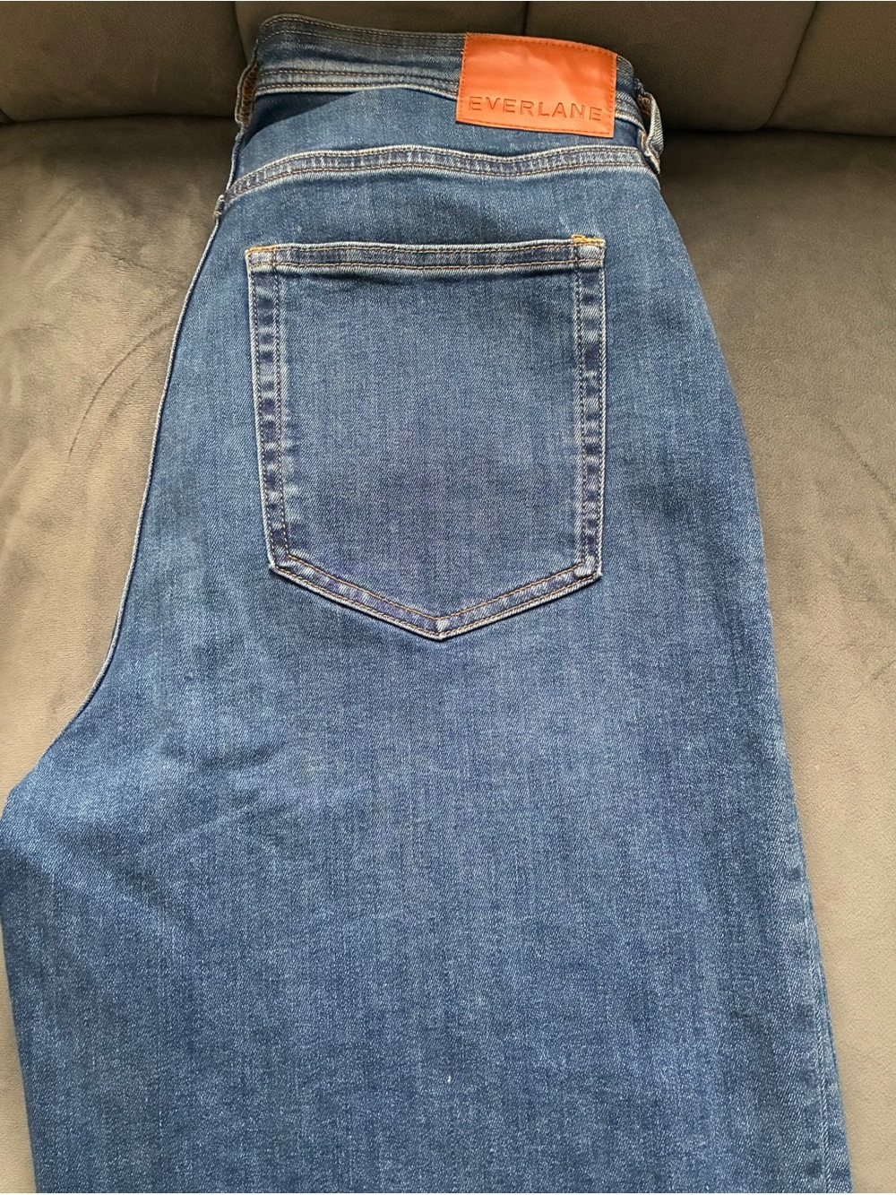 Everlane high key jean wide-leg high rise stretch women’s 30r indigo y2k retro - Picture 13 of 13